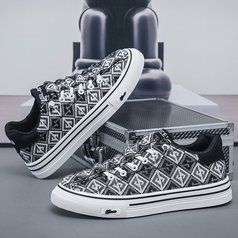 Men's Breathable All-match Canvas Sports Casual Sneakers